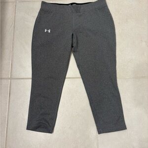 Under Armour Women’s Dark Gray Performance Capri Joggers